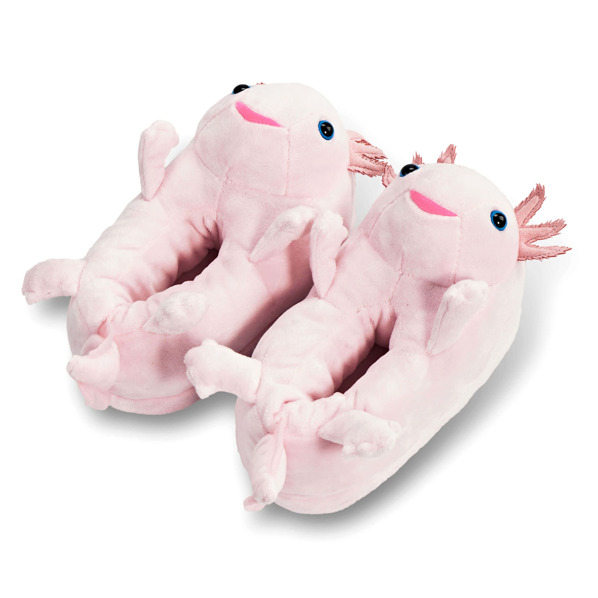 Cute Axolotl Plush Slippers for Kids | Oooh Yeah! Socks