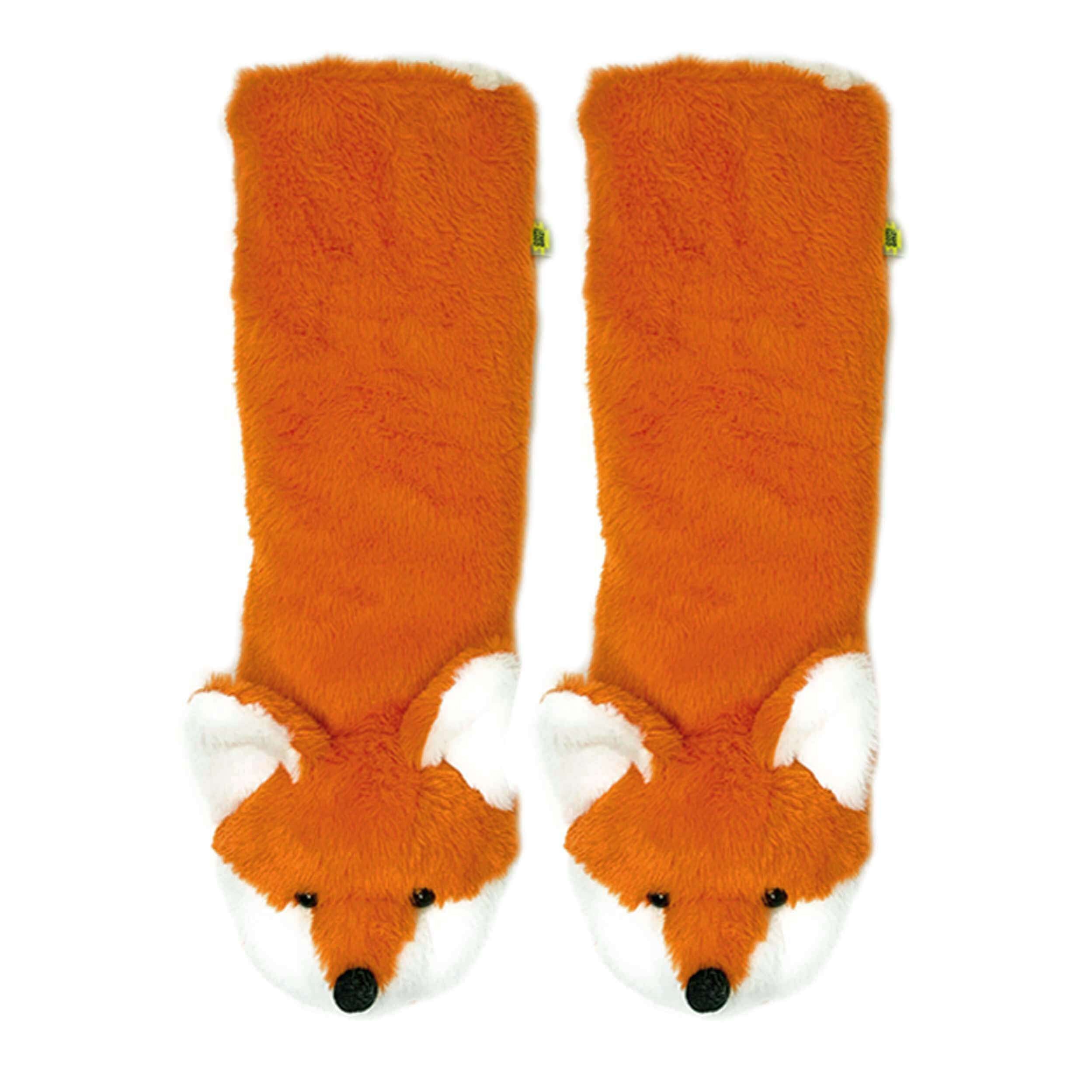 Fox Sakes Plush Grip Slipper Socks for Women | Oooh Yeah! Socks