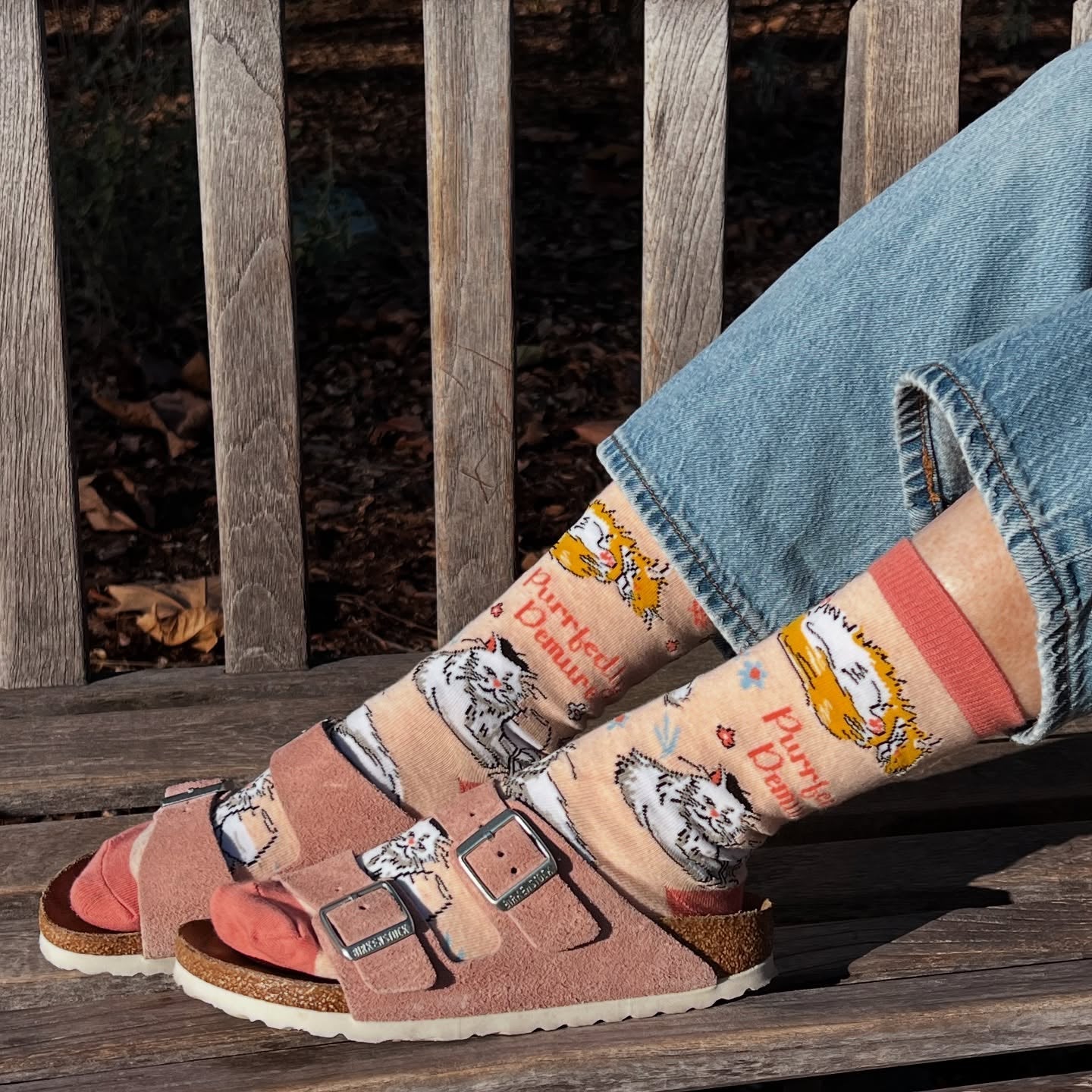 Hola Beaches Socks | Novelty Crew Socks For Mens | Oooh Yeah! Socks