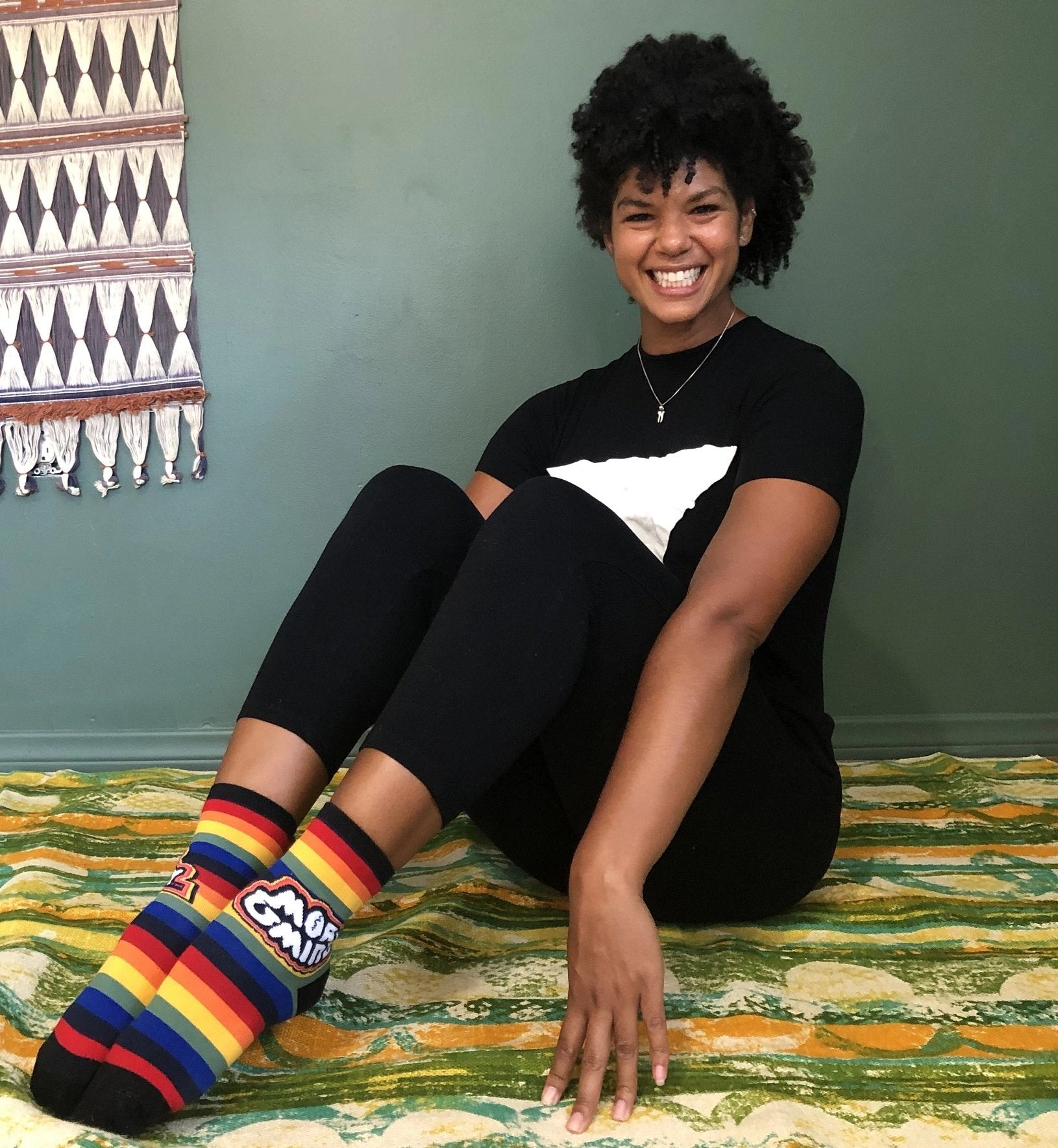 Hola Beaches Socks | Novelty Crew Socks For Mens | Oooh Yeah! Socks