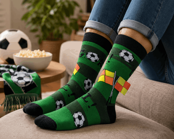Goal! - Women's 3D Pop Crew Socks