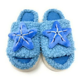 Chanclas sin cordones con forma de estrella de mar