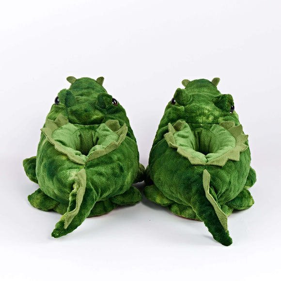 Pantuflas de abrazos de cocodrilo