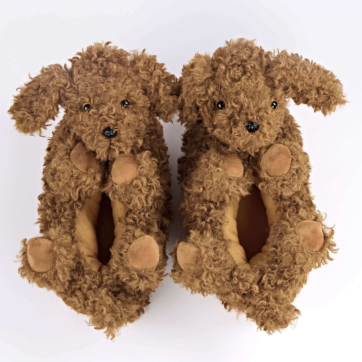 Coco the Doodle | Fuzzy Non-Slip Slippers for Women | Oooh Yeah! Socks