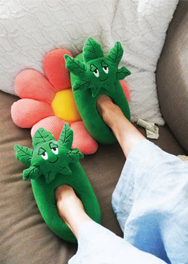 Stonie the Weed Slippers - 0