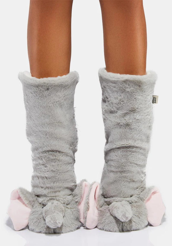 My Elephant Slipper Socks