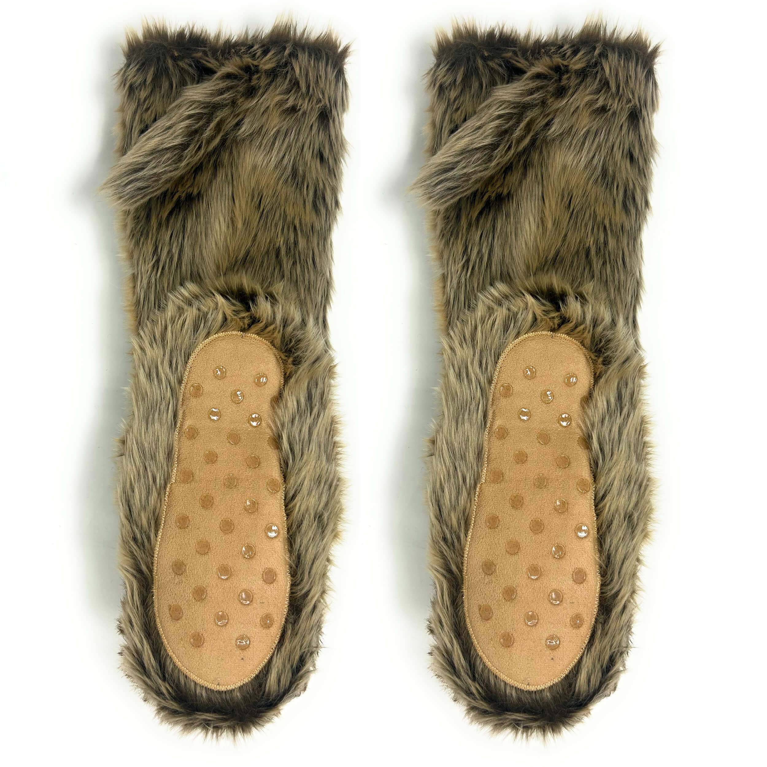 Wolf Pack Plush Grip Slipper Socks for Womens | Oooh Yeah! Socks