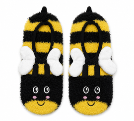 Bee Bee Fuzzy Socks