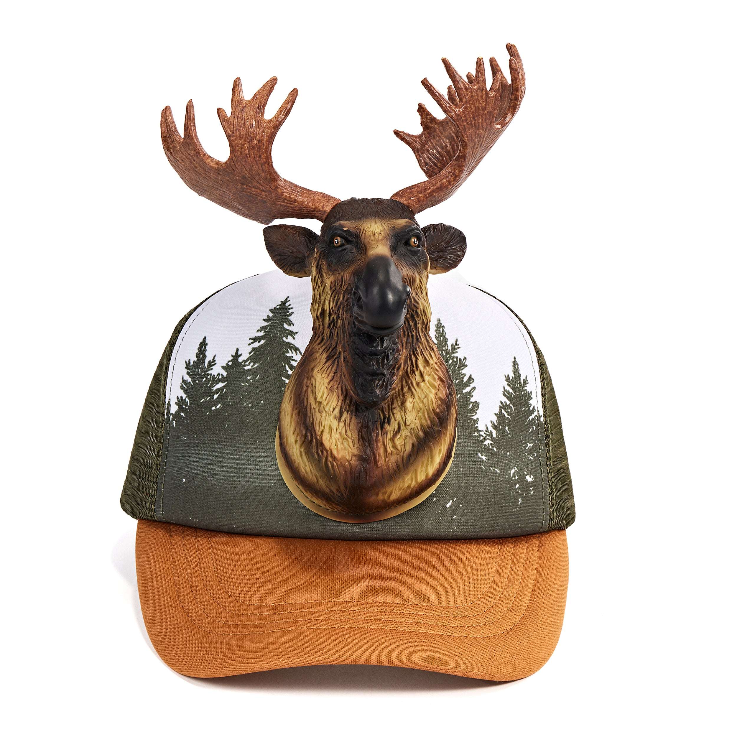 Moose Hat | Unisex Adjustable Mesh Back Cap | Oooh Yeah! Socks