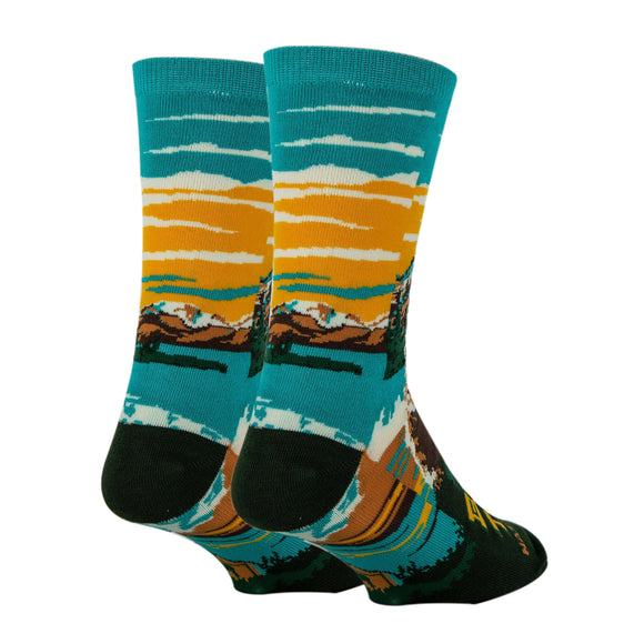 Grand Teton Grizzly Socks