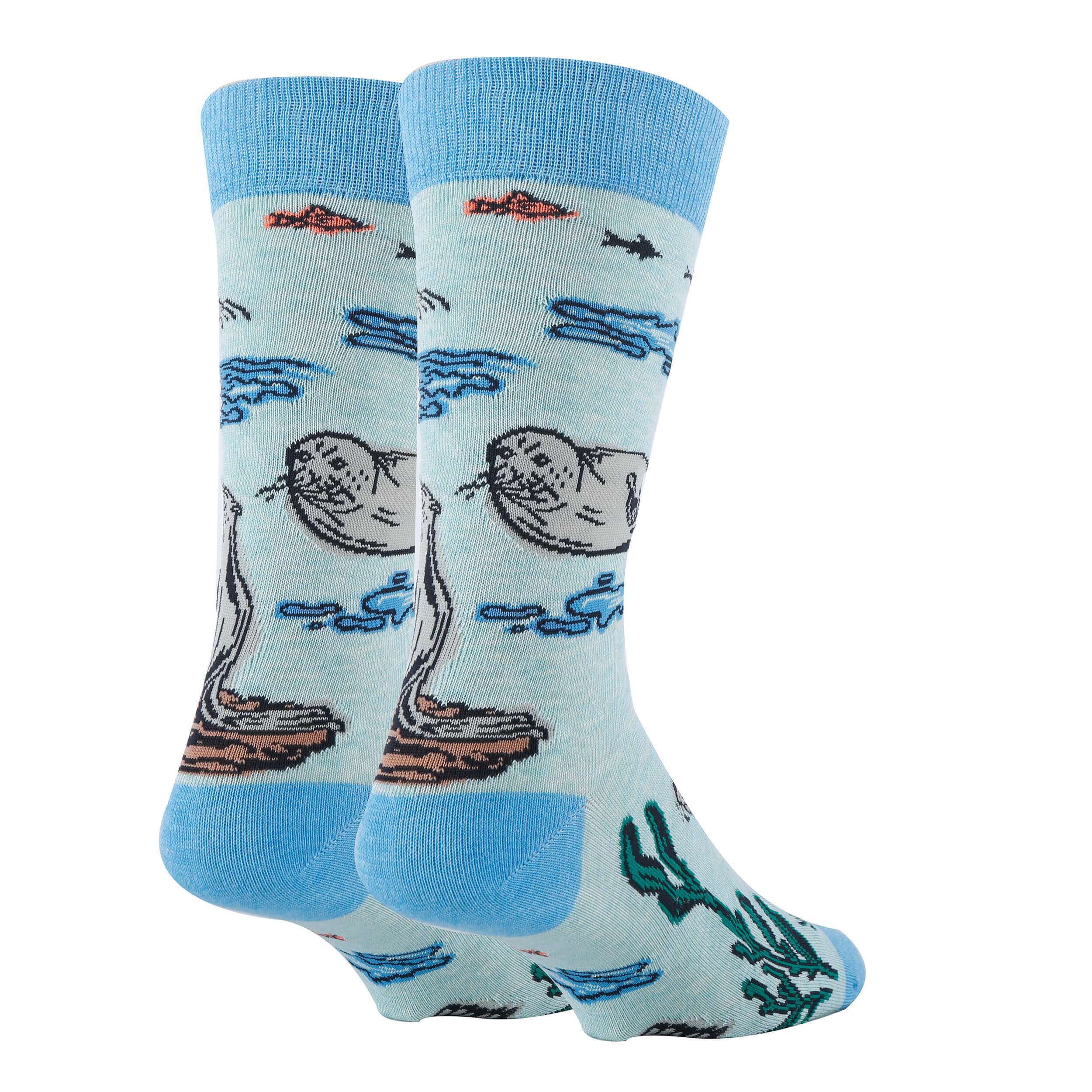 Sea Lion | Funny Crew Socks for Men | Oooh Yeah! Socks