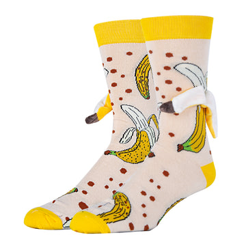 Banana Nana - Men's 3D Pop Crew Socks