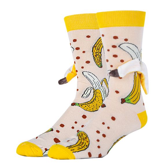 Banana Nana - Men's 3D Pop Crew Socks