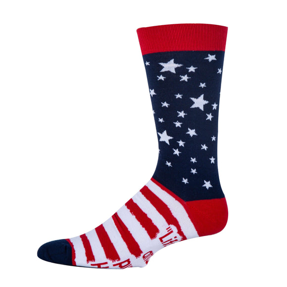 Liberty and Happiness - Men's 3D Pop Crew Socks