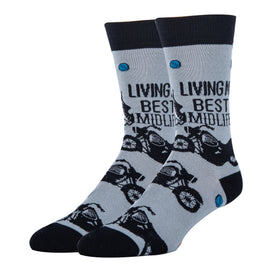 Mid Life - Men's Crew Socks