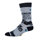 Mid Life - Men's Crew Socks-3