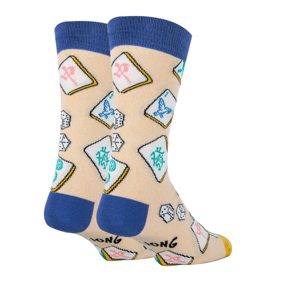 Mahjong Games - Men's Crew Socks