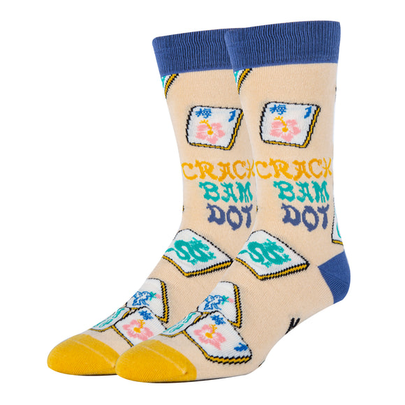 Mahjong Games - Men's Crew Socks