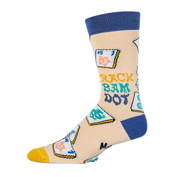 Mahjong Games - Men's Crew Socks
