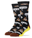 Men's Athletic Crew - Poop! Grey-3