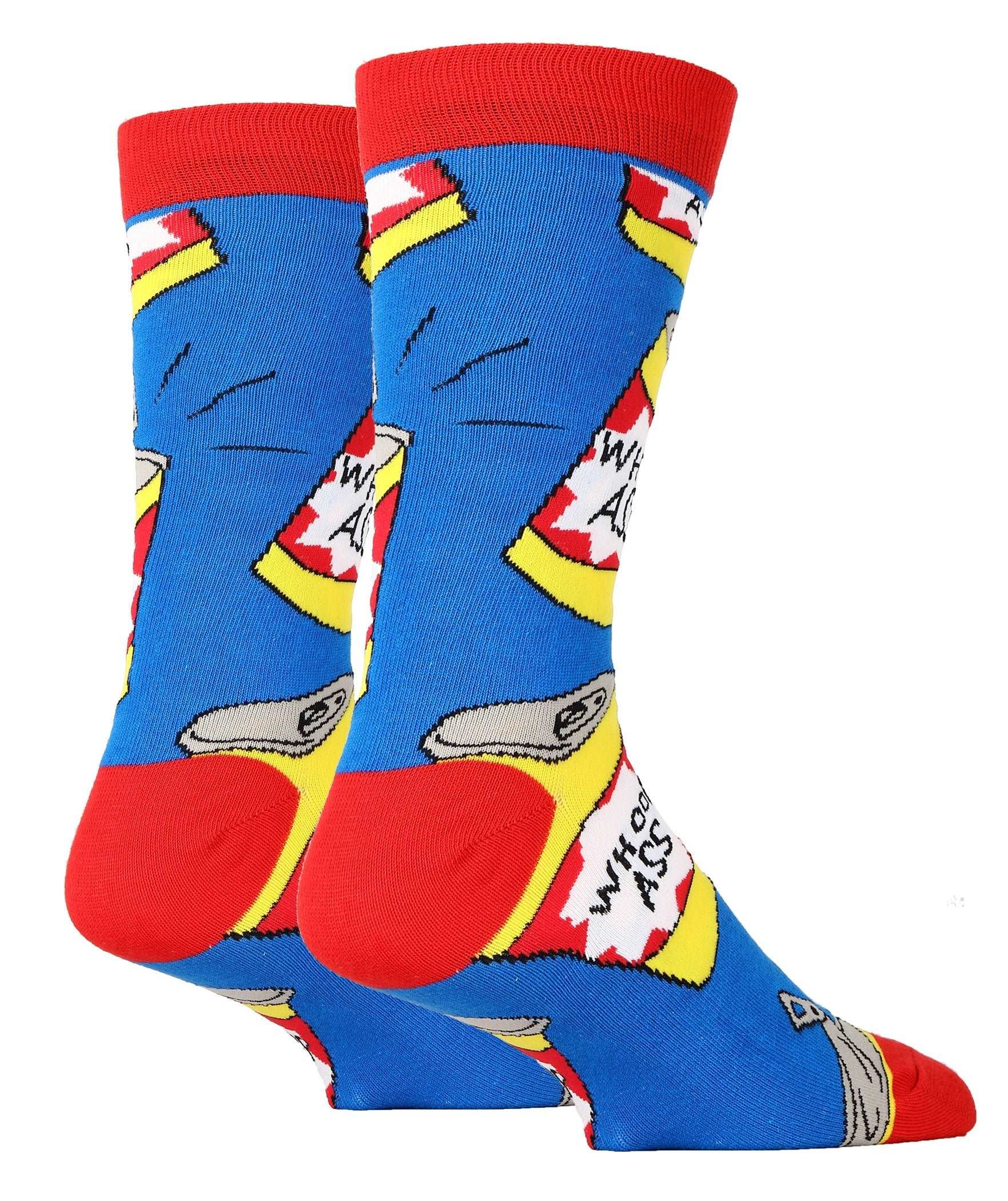 funky dress socks Men's Bamboo Colorful Crew Funny Dress Socks