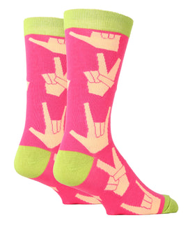 Peace and Love Socks - 0