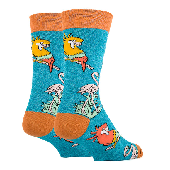 Tropical Birdy Socks
