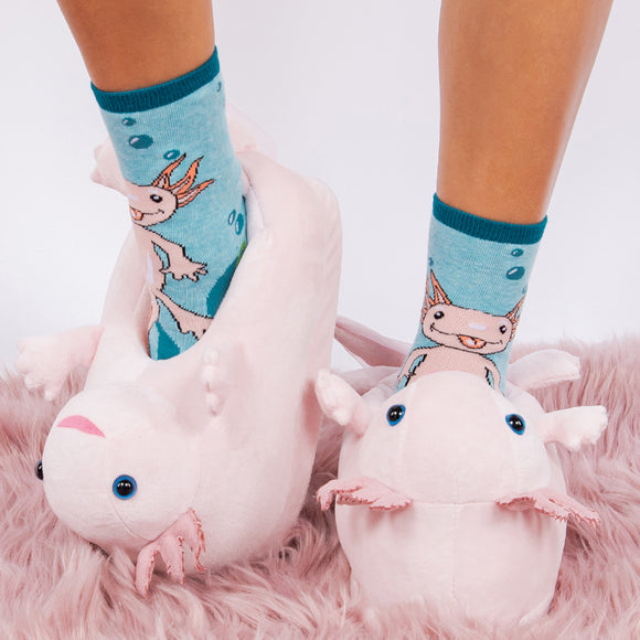 Axolotl Spirit Socks