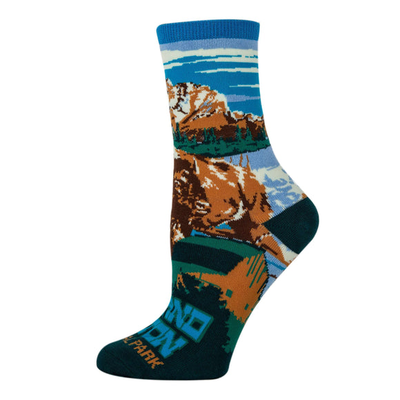 Grand Teton Bison Socks