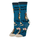 Happy Pawty-Womens Crew Socks 