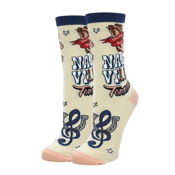 Its Nashville-Womens Crew Socks 