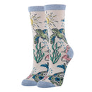 Turtle Breeze Socks | Funny Crew Socks for Women