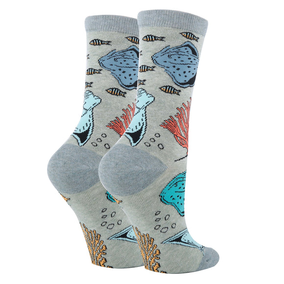 Stingray  - Women's Crew Socks