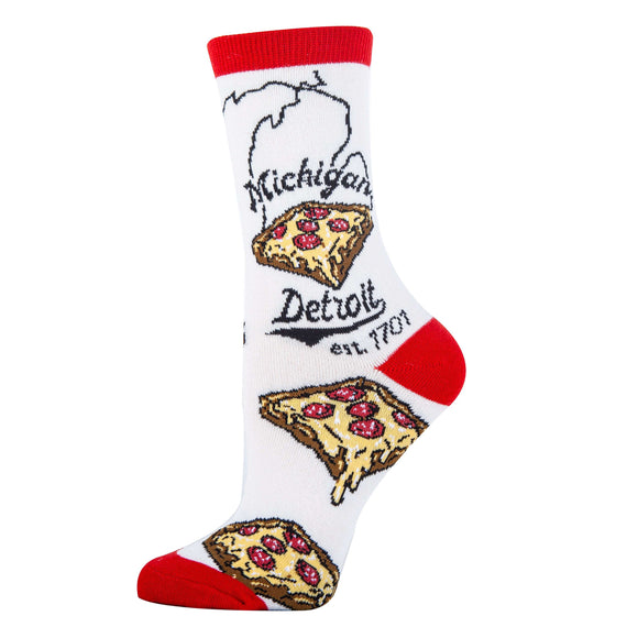 Detroit Pizza Socks