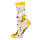 Banana Nana - Women's 3D Pop Crew Socks-4