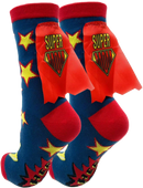 Super Mom - Women's 3D Pop Crew Socks-4