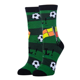 Goal! - Women's 3D Pop Crew Socks