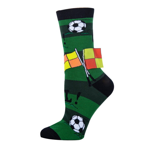 Goal! - Women's 3D Pop Crew Socks
