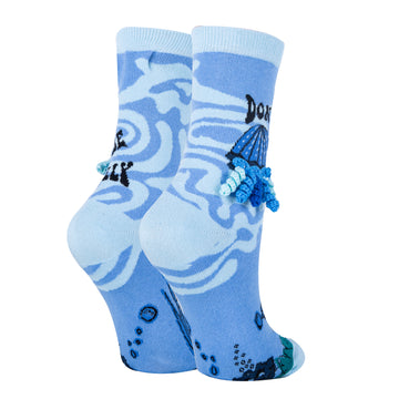 Jelly - Women's 3D Pop Crew Socks - 0