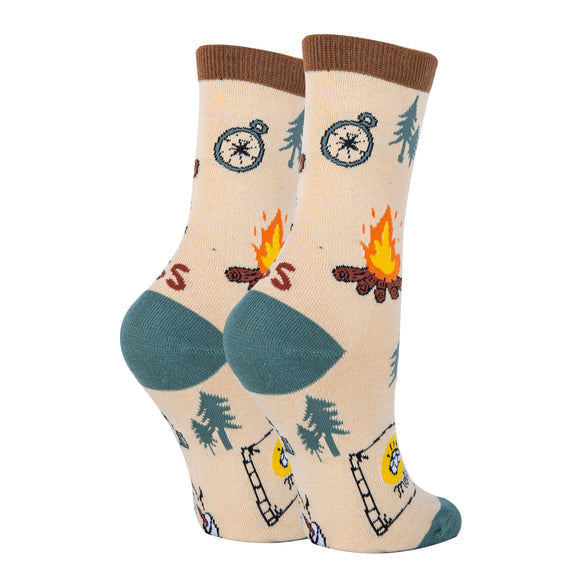 Camp More - Women's Crew Socks