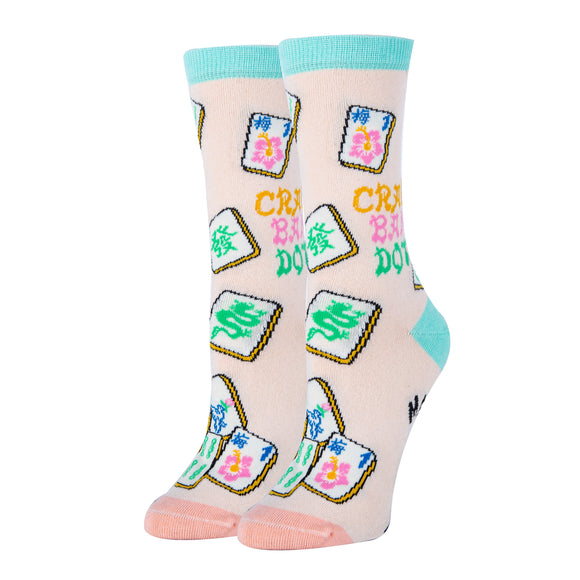 Mahjong - Women's Crew Socks