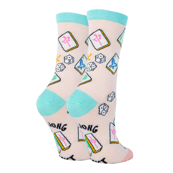 Mahjong - Women's Crew Socks