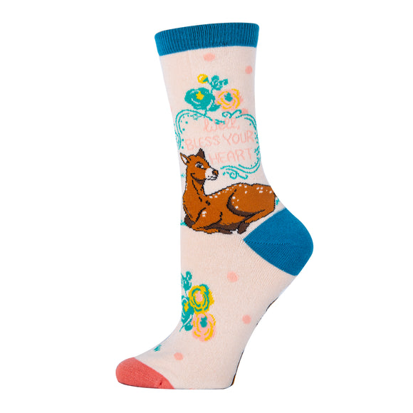 Bless Your Heart - Women's Crew Socks