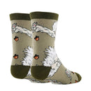 White Fox Squirrel Socks