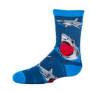 Shark Love - Kids' 3D Pop Crew Socks-4