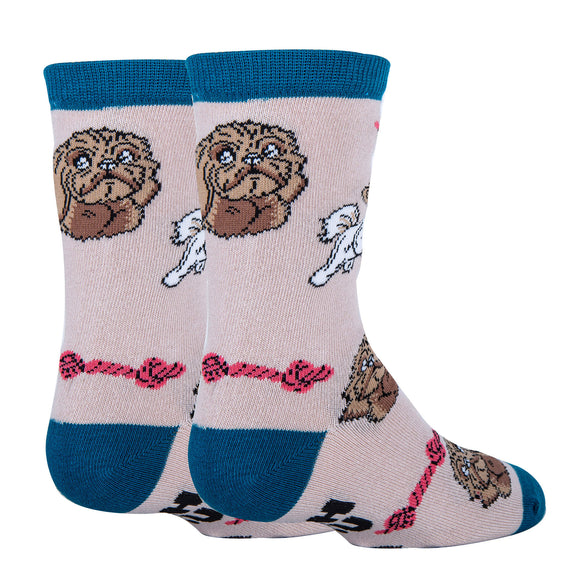 Shih Tzu Not Socks| Funny Crew Socks for Boys & Girls