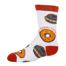 Bagel Socks| Funny Crew Socks for Boys & Girls