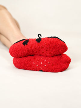 Pantuflas tipo calcetín Lady Lady Bug - 0