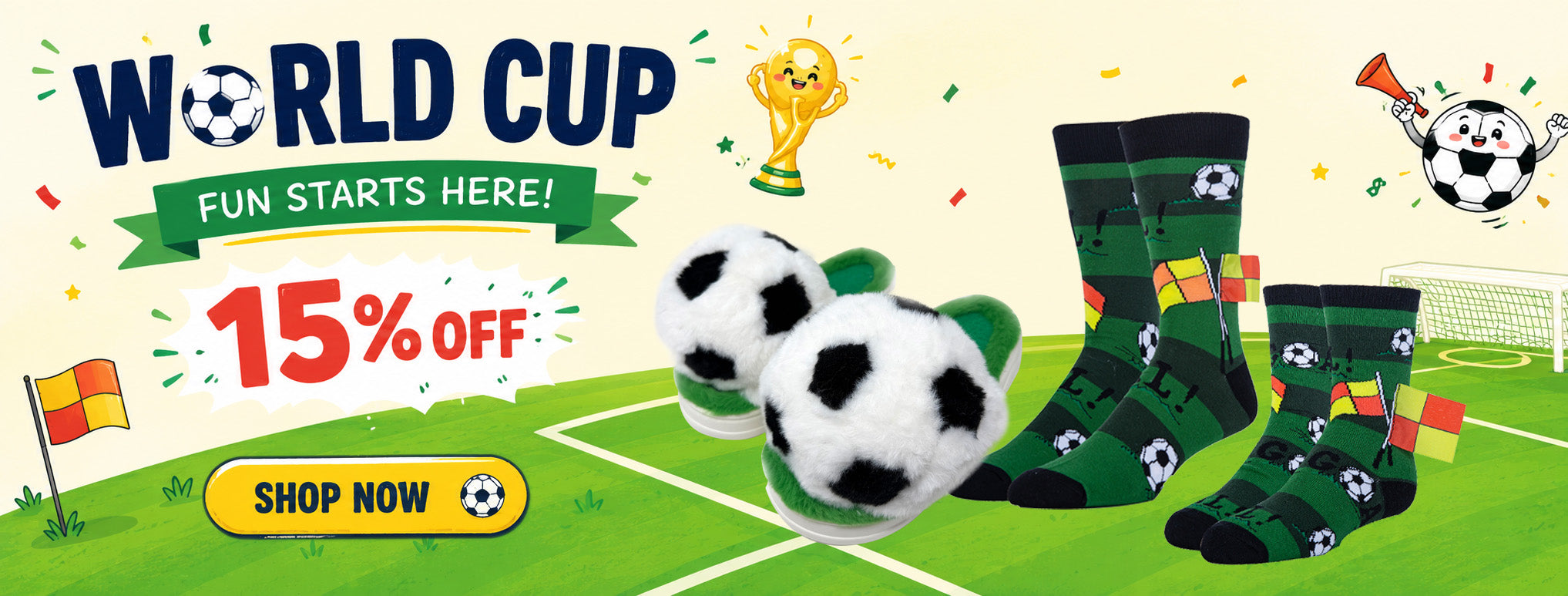 World cup banner horizontal