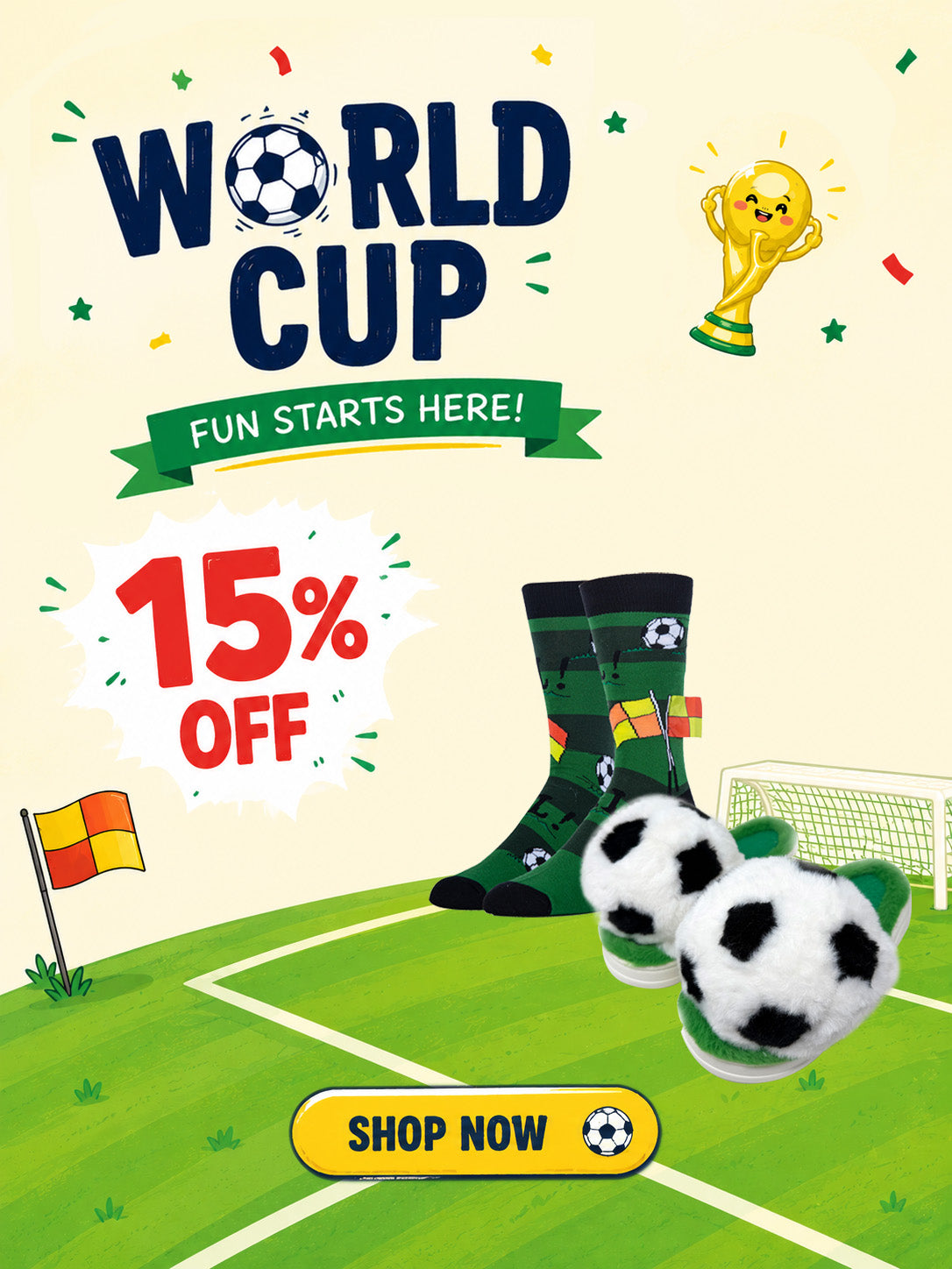 World cup banner mobile